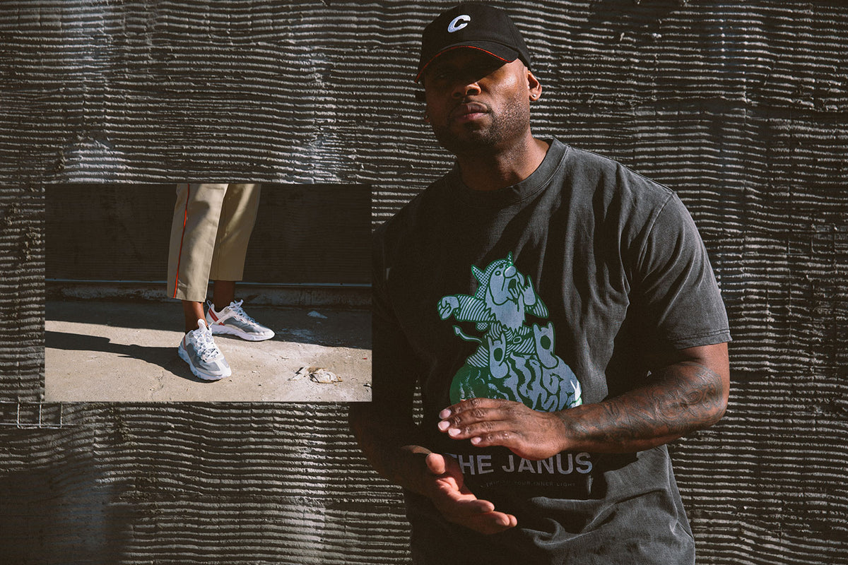 Corey Calliet Wears CLOT's Couture Collection