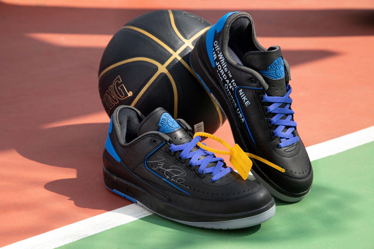 RAFFLE: OFF-WHITE x AIR JORDAN 2 LOW "BLACK/VARSITY ROYAL"