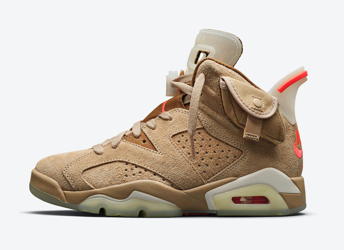 RAFFLE: TRAVIS SCOTT x AIR JORDAN 6 "BRITISH KHAKI"