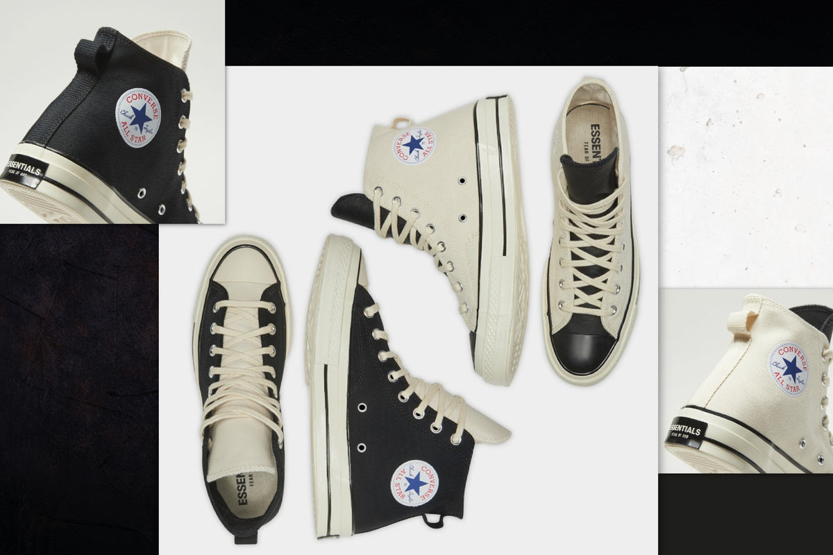 RAFFLE: Fear Of God ESSENTIALS x Converse Chuck 70 Hi