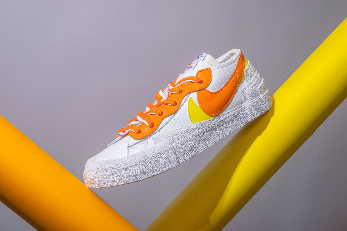 RAFFLE: SACAI x NIKE BLAZER LOW "MAGMA ORANGE"