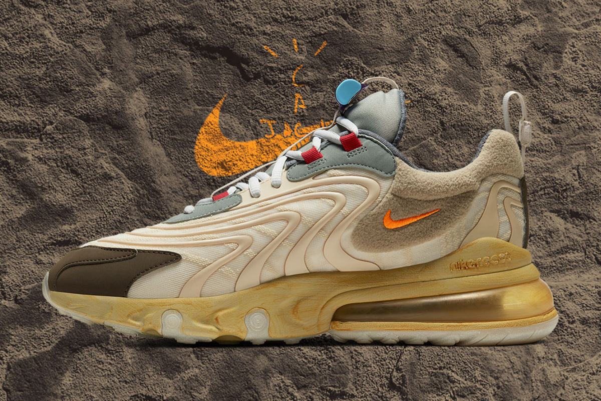 RAFFLE: Travis Scott x Nike Air Max 270 React “Cactus Trails”