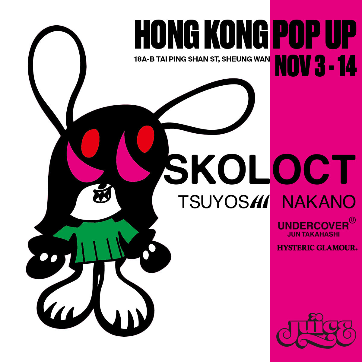 SKOLOCT IS COMING TO HONG KONG THIS NOVEMBER