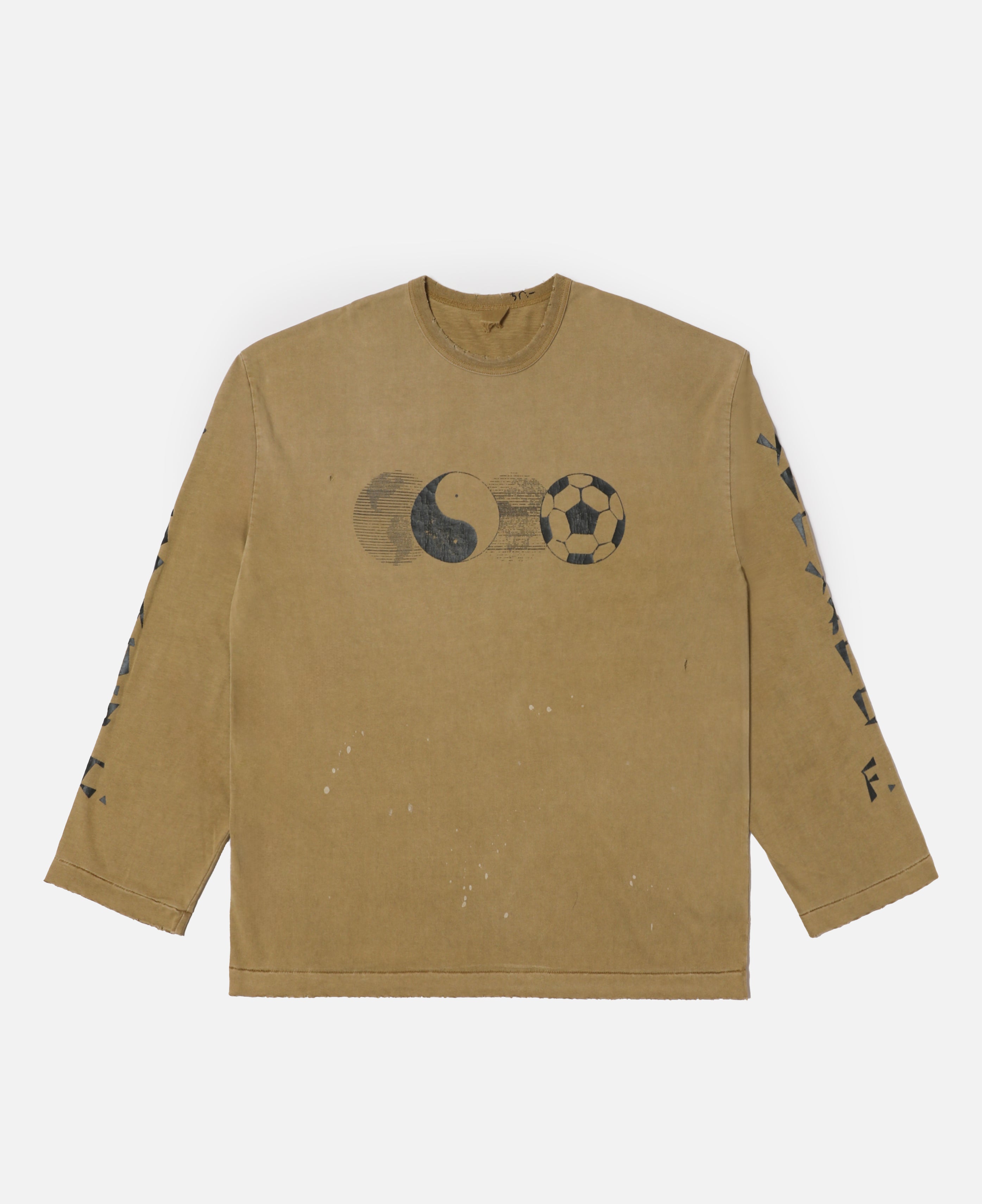 Yinyang FC Long-Sleeve T-Shirt (Brown)