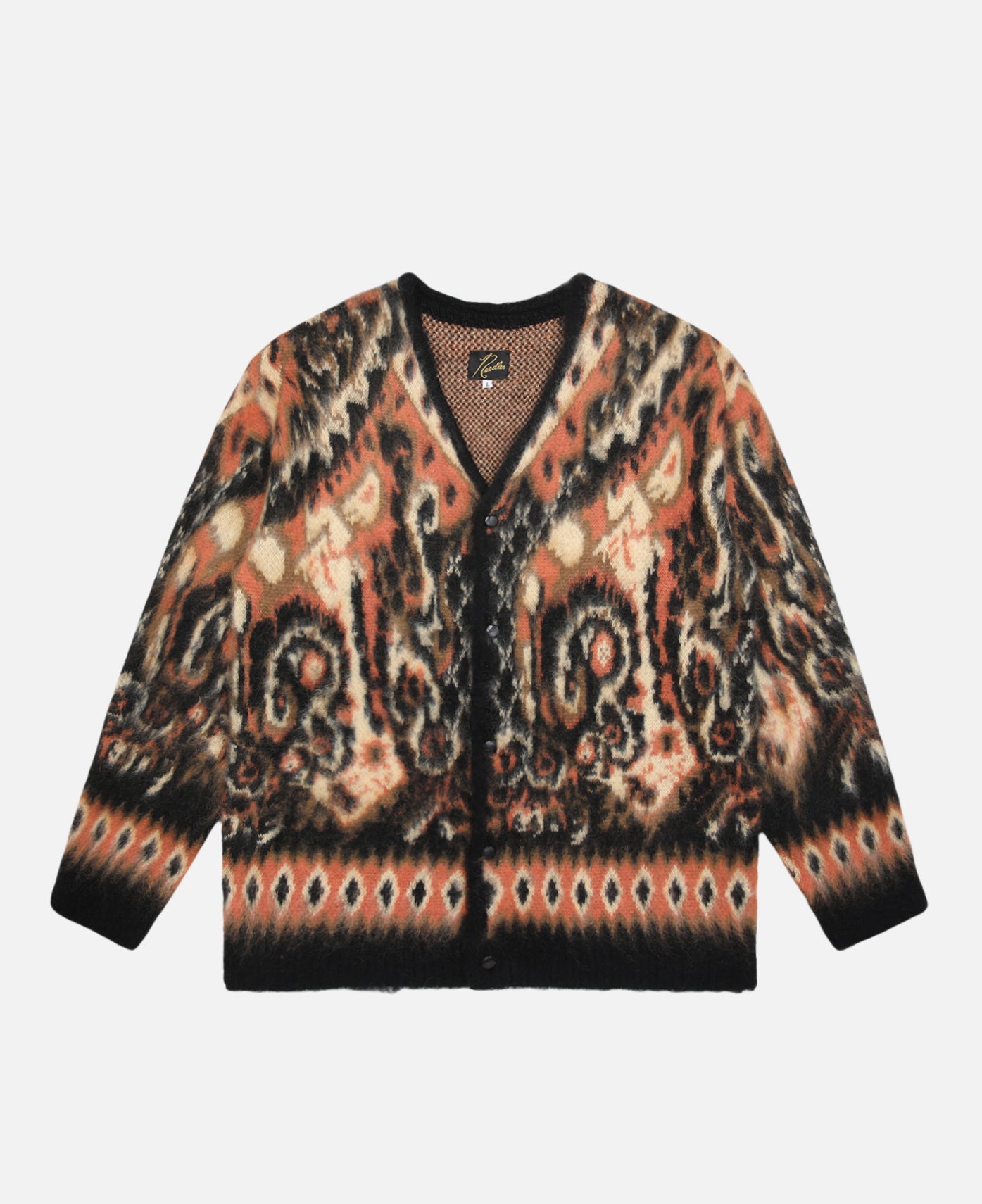 Mohair Cardigan - Paisley (Multi)