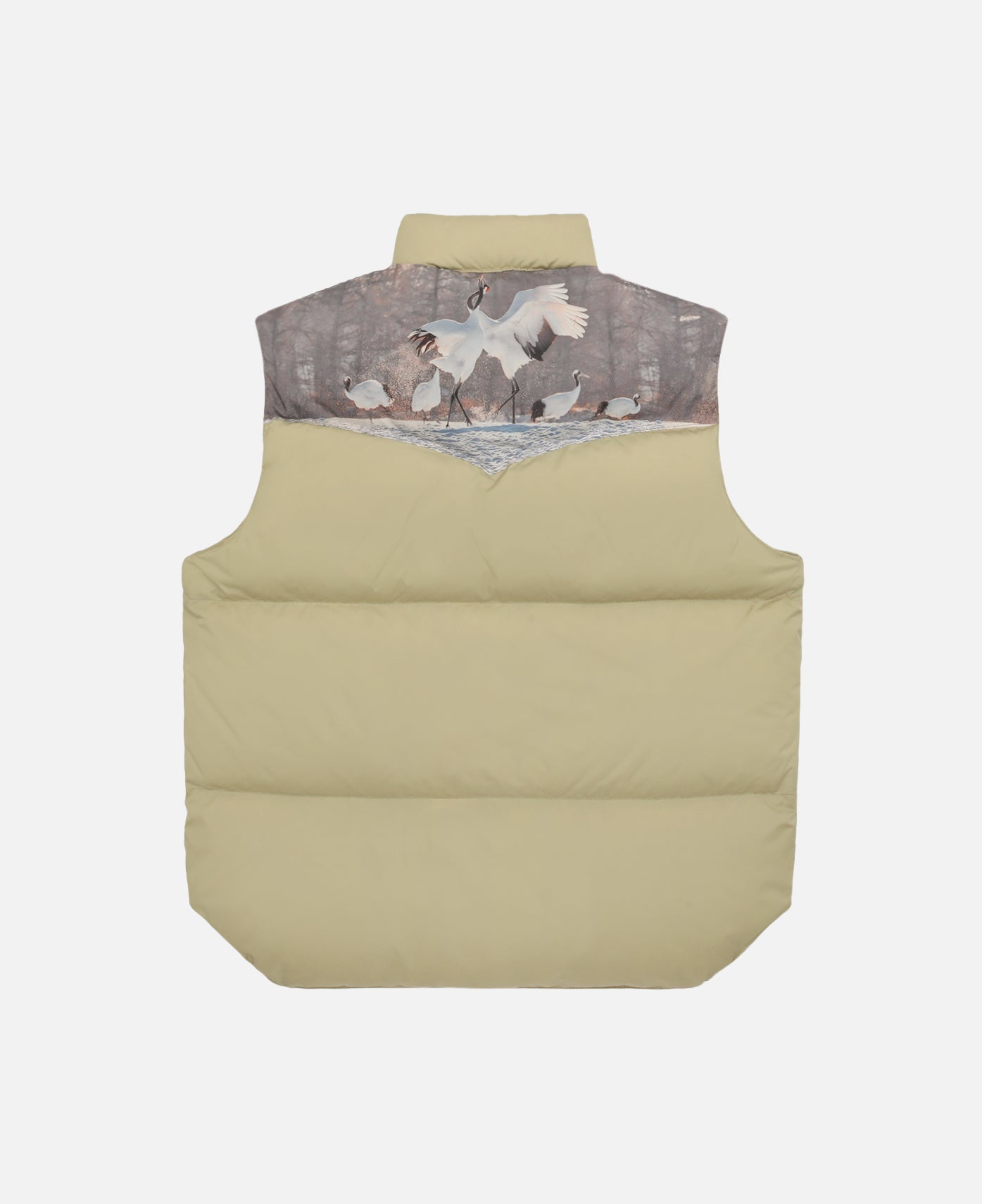 Needles x Rocky Mountain Featherbed Down Vest (Beige)