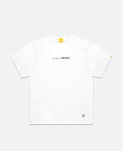 I'm Not A Smoker T-Shirt (White)
