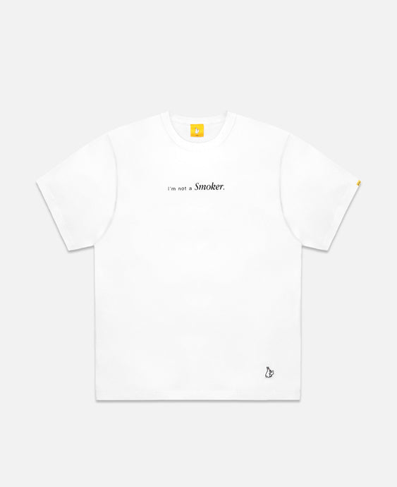 I'm Not A Smoker T-Shirt (White)