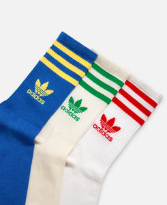 Mid Crew Socks (Multi)