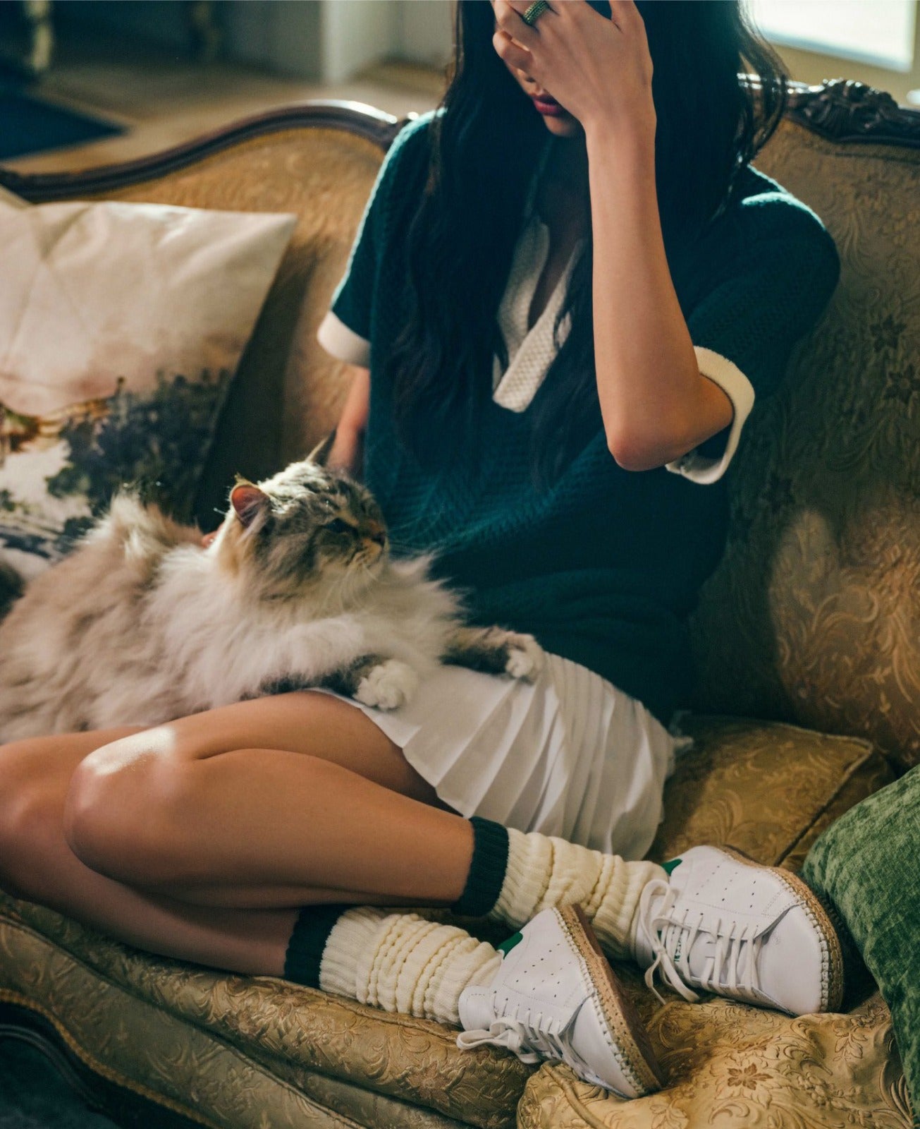 CLOT Stan Smith Espadrille by Edison Chen (White)