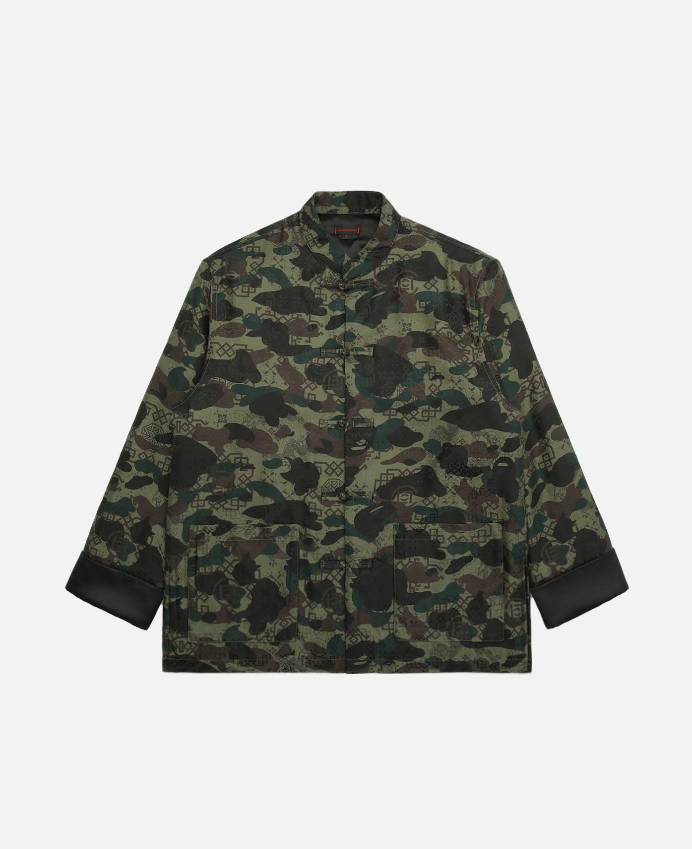 CLOT x BAPE® Chinese Silk Padded Jacket (Green)