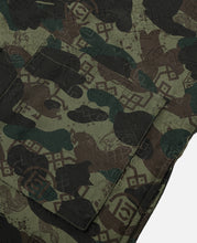 CLOT x BAPE® Chinese Silk Padded Jacket (Green)