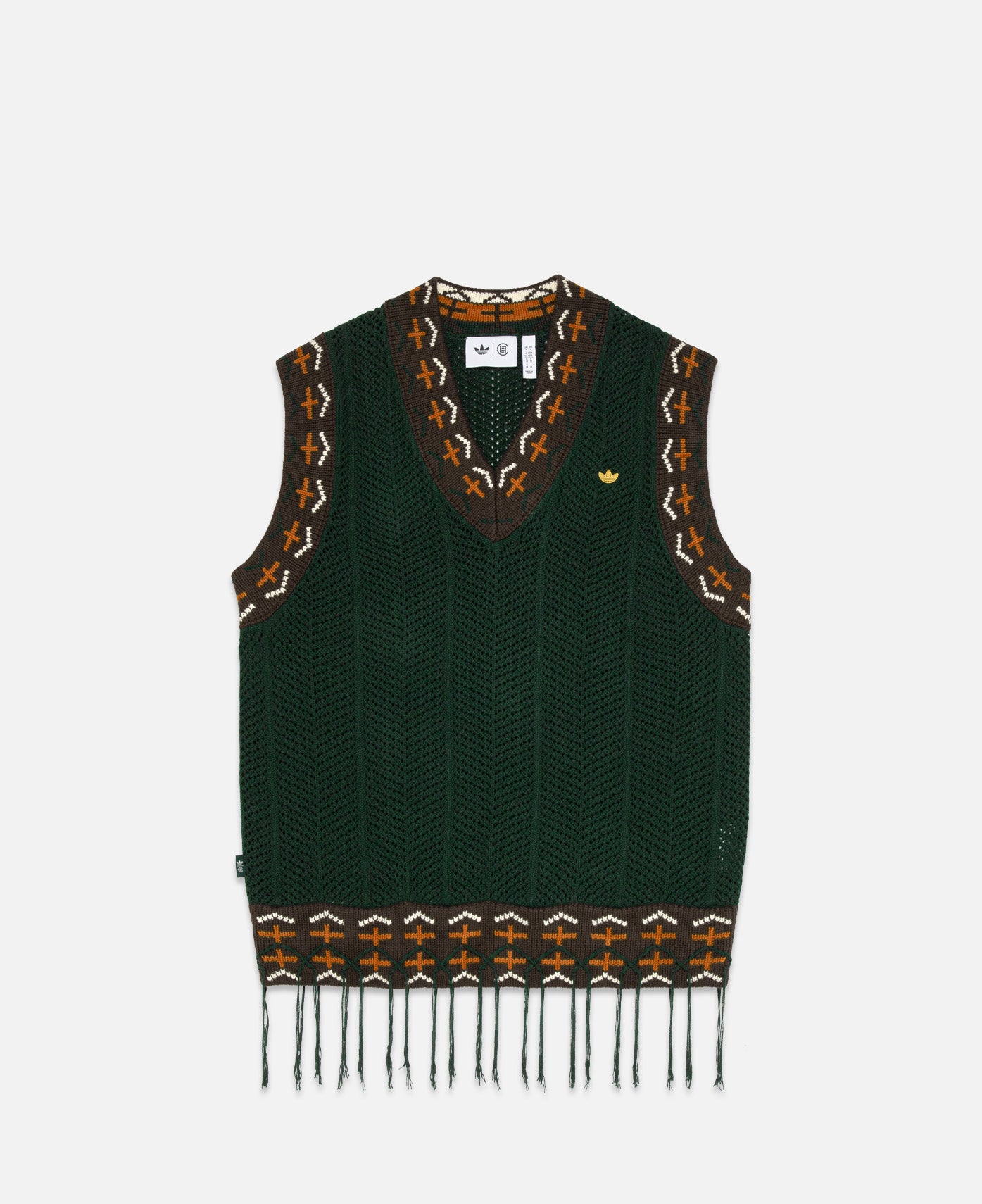 CLOT Knit Vest by Edison Chen (Green)