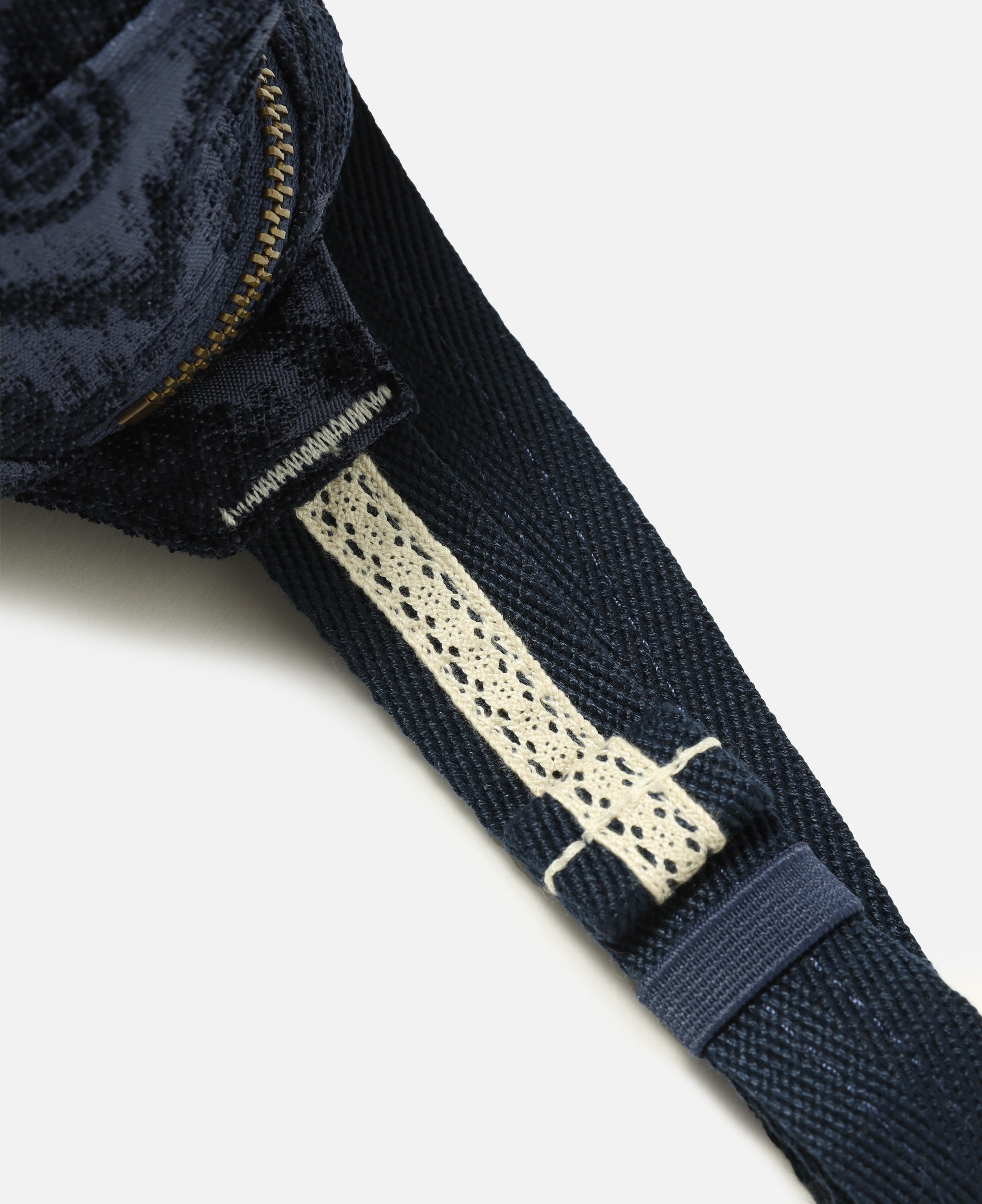 Clot Heritage Print Hip Bag (Navy)