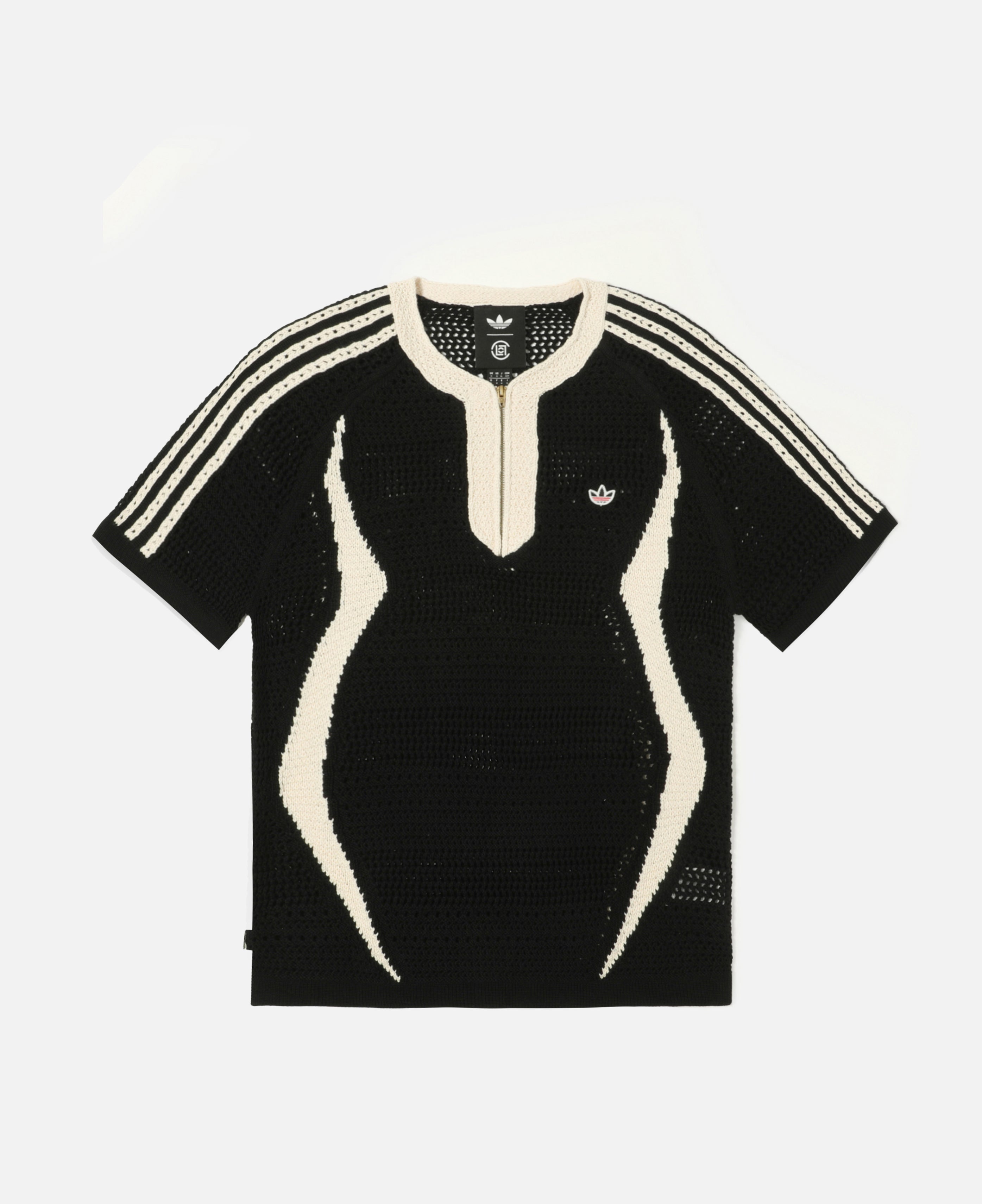 Clot Knit Jersey (Black)