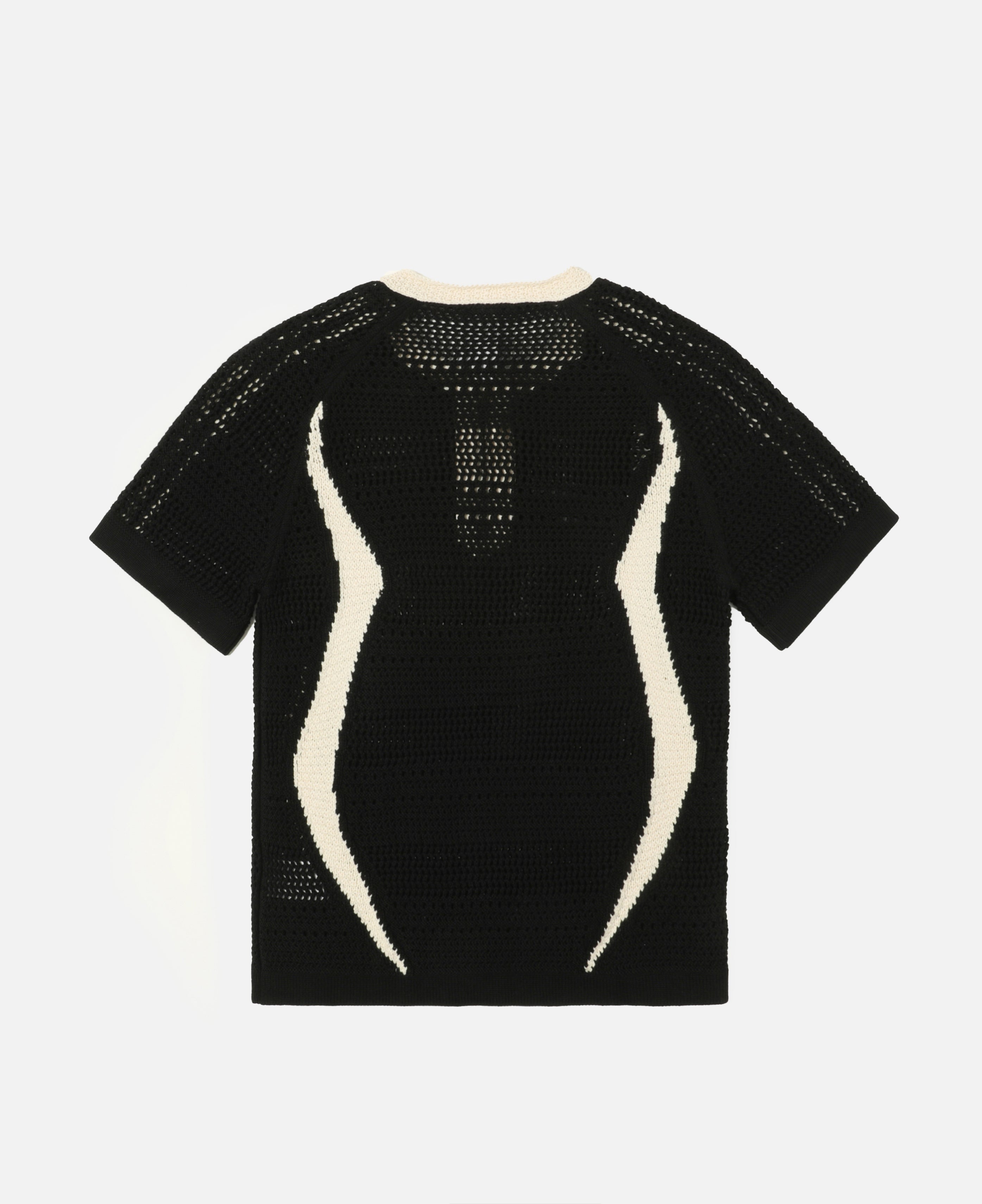 Clot Knit Jersey (Black)