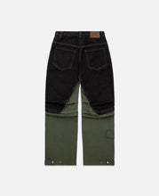 Milly Detachable Carpenter Jeans (Black)