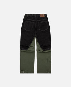 Milly Detachable Carpenter Jeans (Black)