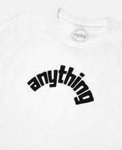 Curved Anything Logo T-Shirt (White)