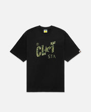 Camo CLOT STA Logo Relaxed Fit T-Shirts (Black)