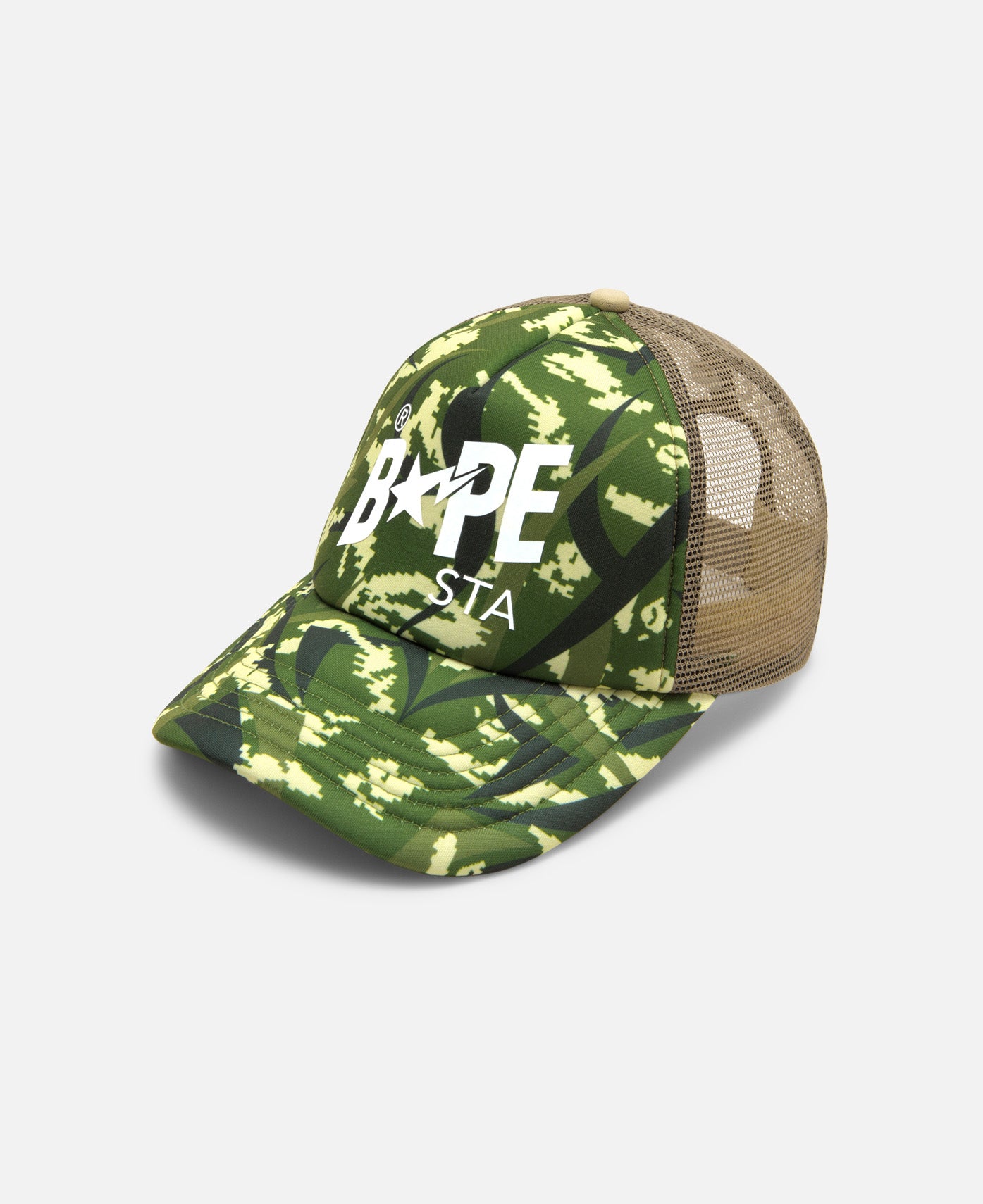 Egra Camo Trucker Cap (Green)