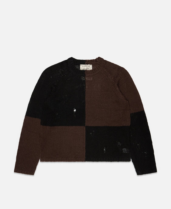 Quadcut Knit (Brown)