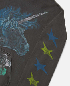 Unicorn Hoodie (Black)