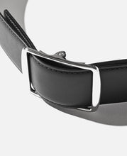 Holeless Essential Leather Belt (Black)