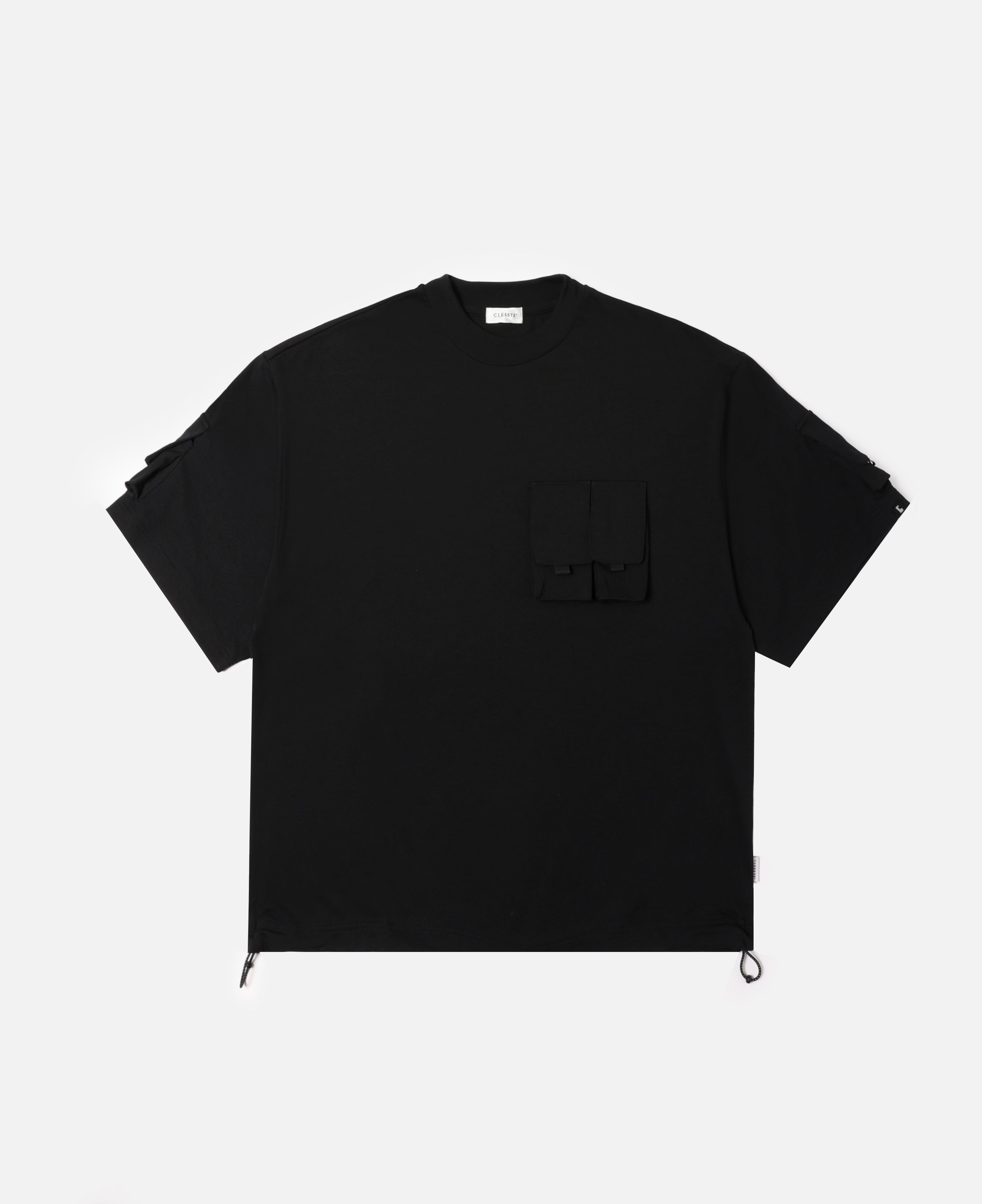 Multi Pocket T-Shirt (Black)