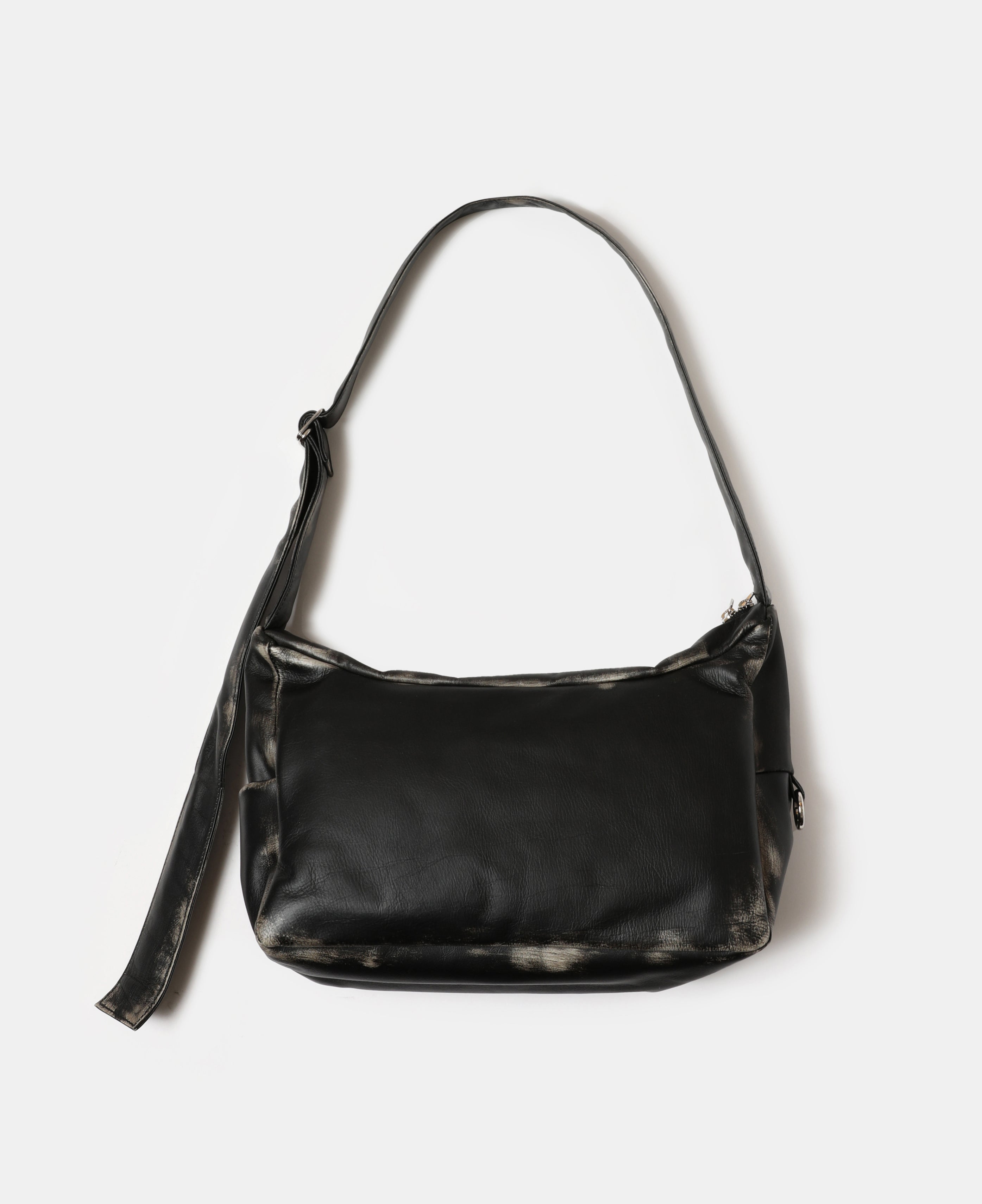 Vintage Leather Holiday Bag (Black)