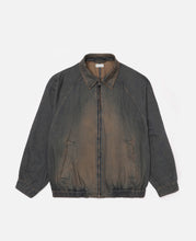 Vintage Dyed Selvedge Denim City Utility Jacket (Beige)