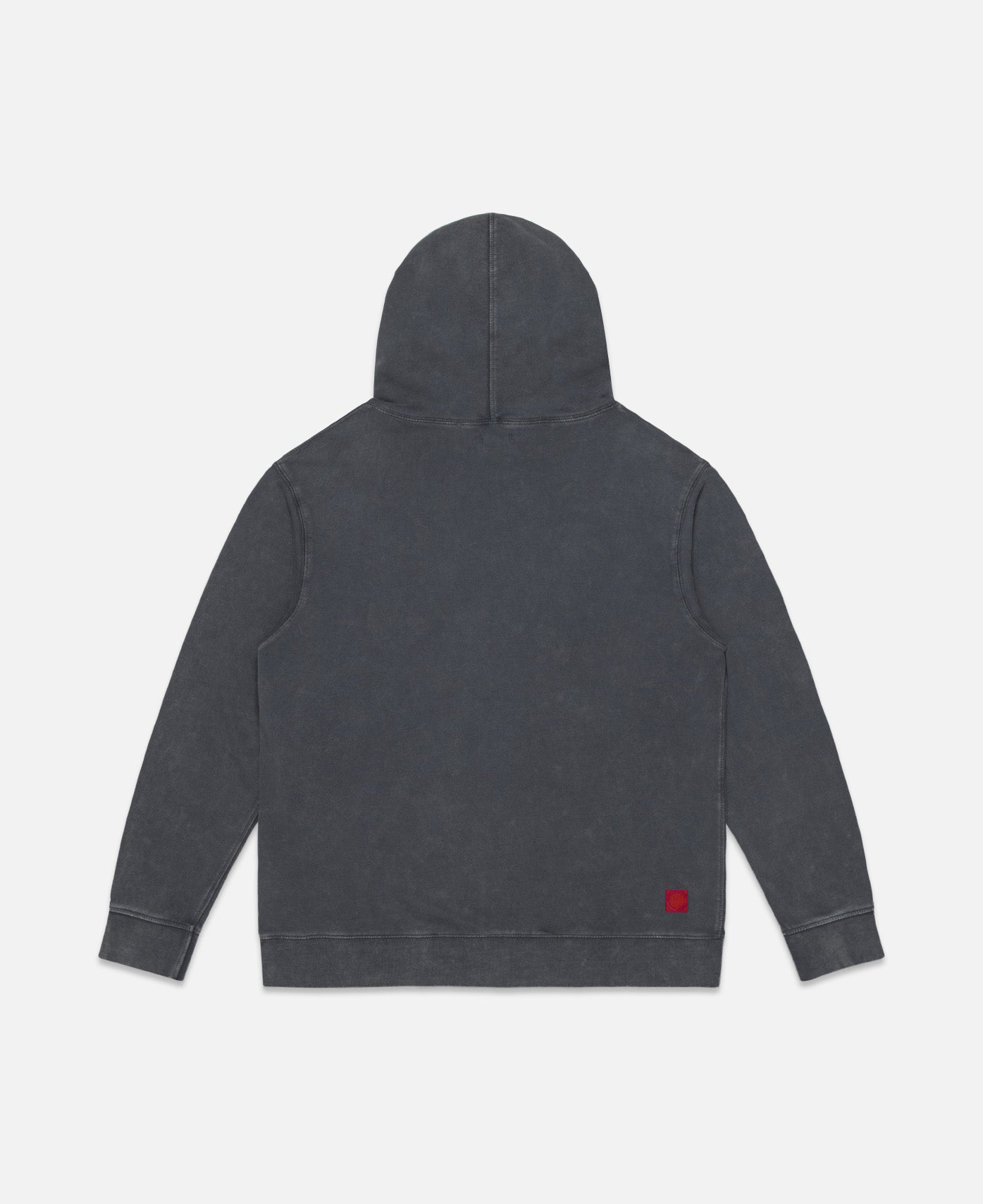 Beaded Drawstring Hoodie (Black)