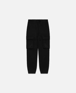 Kids Cargo Sweatpants (Black)