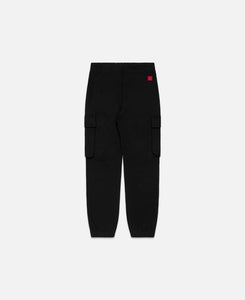 Kids Cargo Sweatpants (Black)