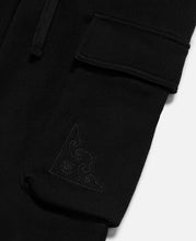 Kids Cargo Sweatpants (Black)