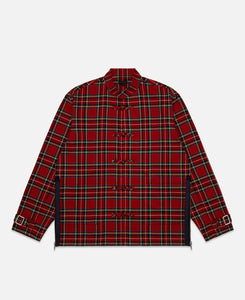 Chinese Plaid Jacket (Red)