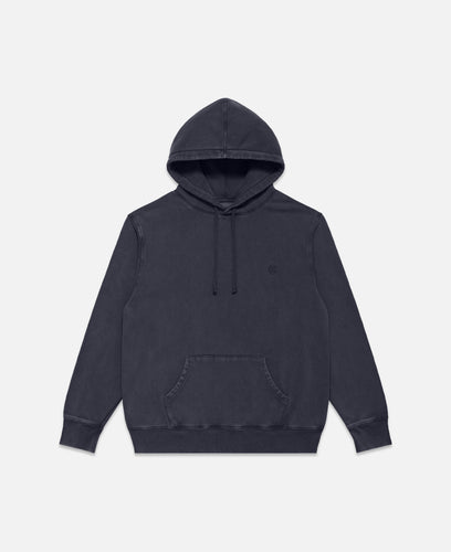 CLOT Washed Logo Hoodie (Indigo)