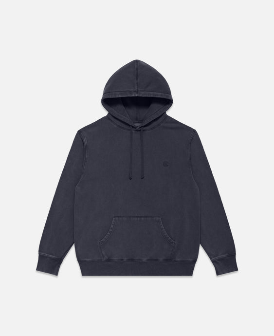 CLOT Washed Logo Hoodie (Indigo)