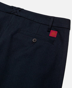 Crisscrossed Pants (Navy)