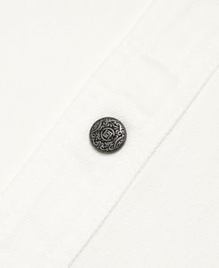 Denim Shirt (White)