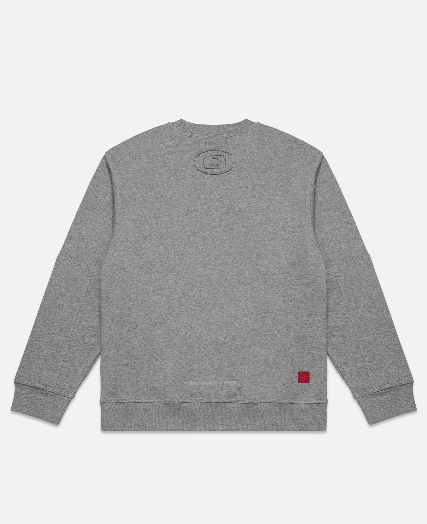 Elbow Patch Crewneck (Grey)
