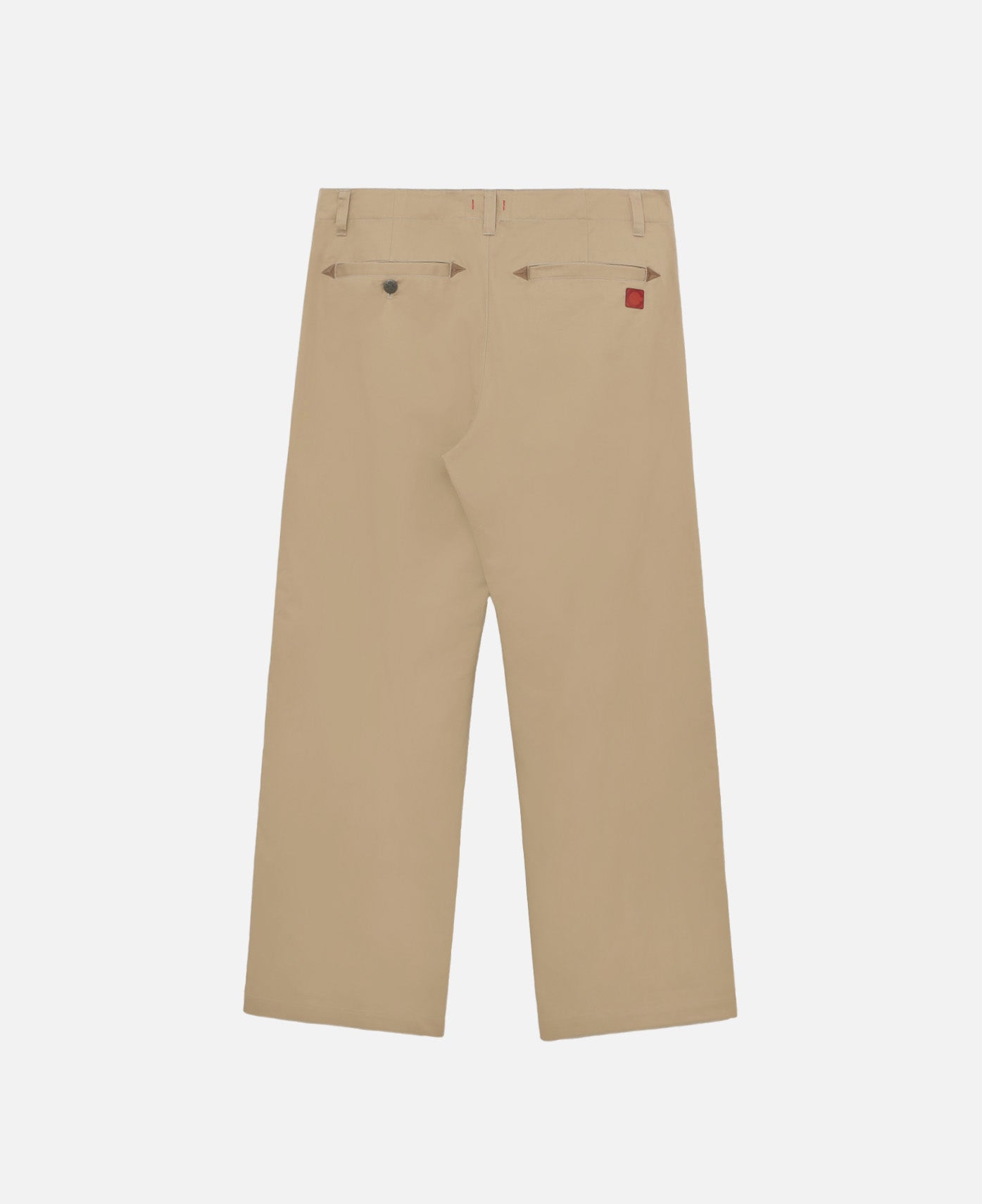Embroidered Chino Pants (Beige)