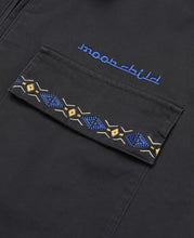 Embroidered Chore Jacket (Grey)