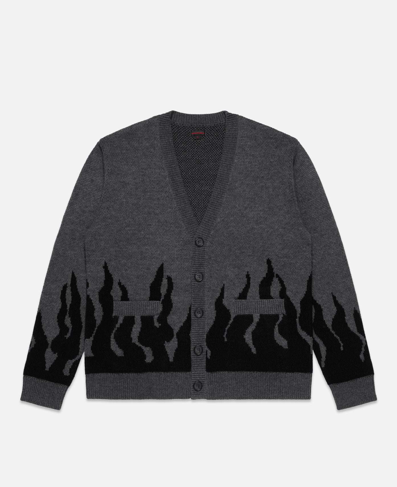 Flame Cardigan (Grey)