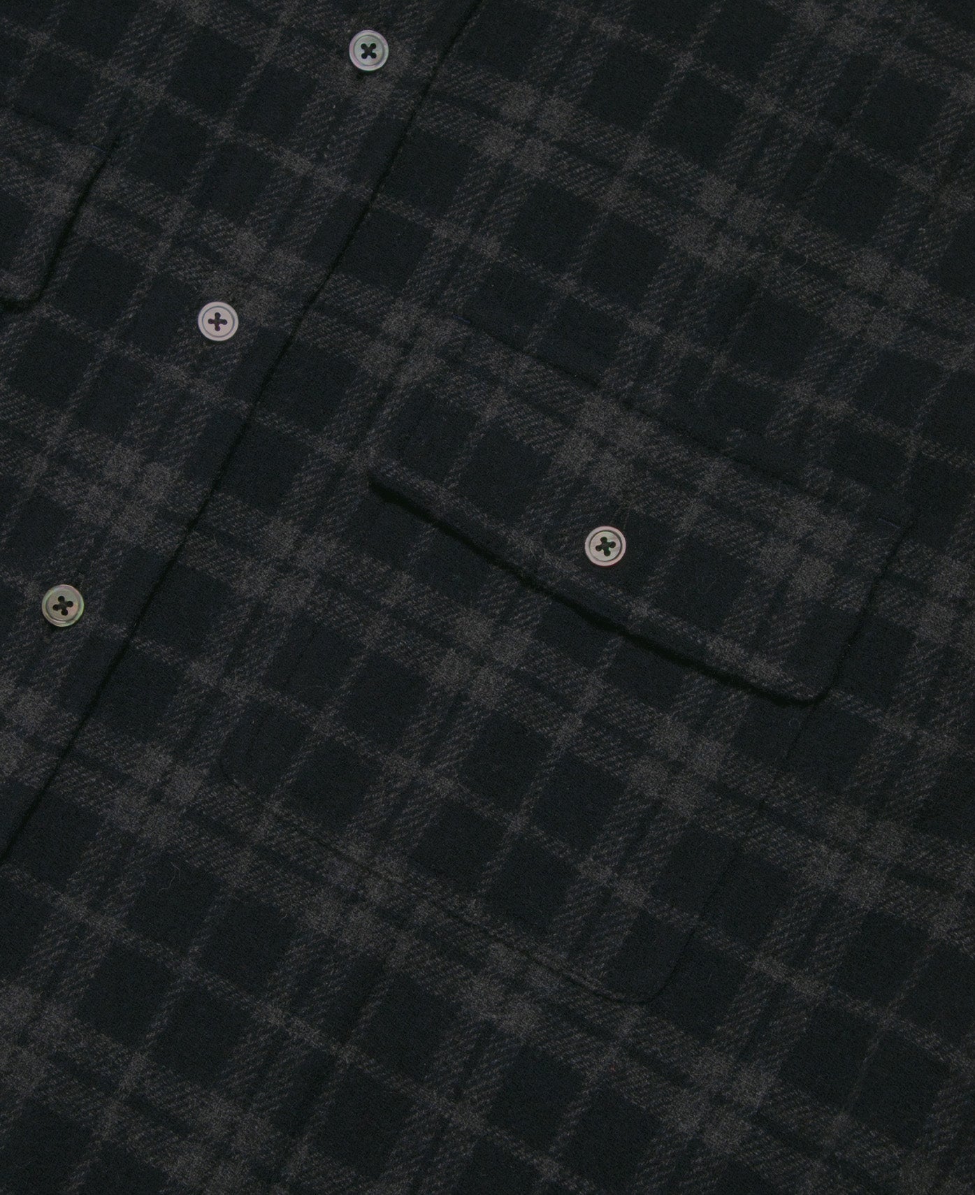 Flannel Shirt (Navy)
