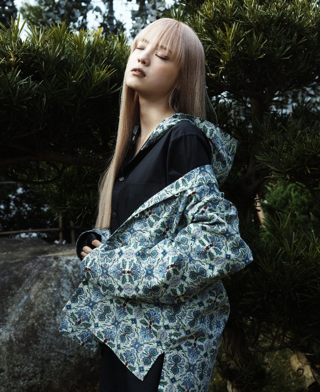 Hooded Shirt (Black)