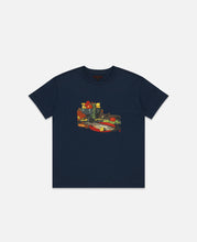 Kids Healthy Eating T-Shirt (Navy)