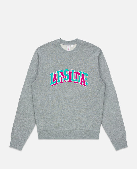 Leslie Anita College Sweatshirt (Grey)