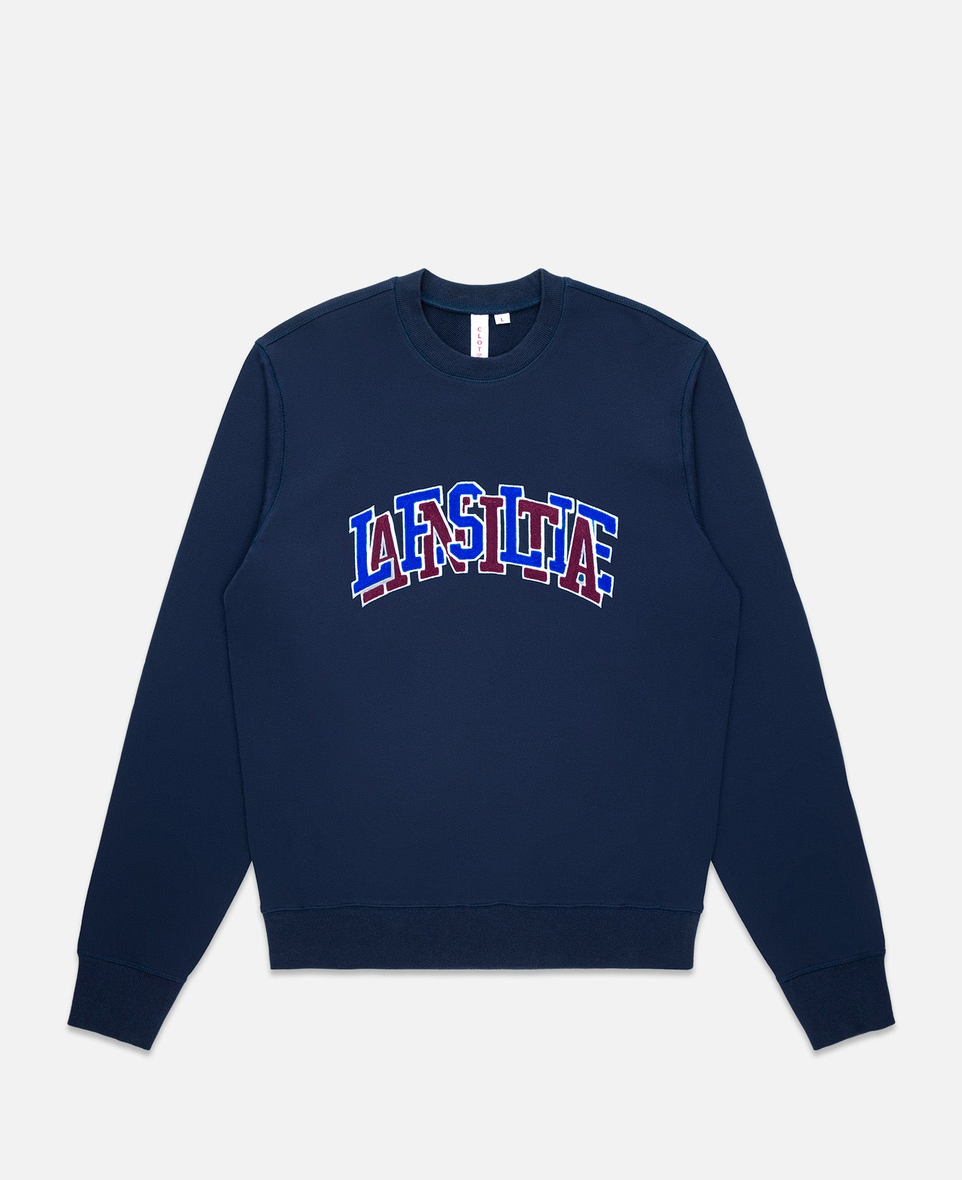 Leslie Anita College Sweatshirt (Navy)