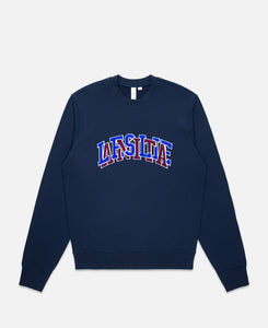 Leslie Anita College Sweatshirt (Navy)